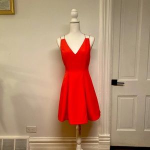 Topshop Strappy Criss Cross Mini Dress - Worn once